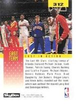 1992 SkyBox Base Set #312 Eastern Conference