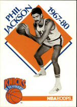 1990 NBA Hoops Hoops #348 Phil Jackson