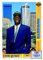 1991 Upper Deck Base Set #3 Dikembe Mutombo