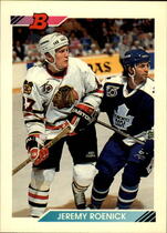 1992 Bowman Base Set #78 Jeremy Roenick