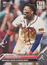 2023 Topps Now Card of the Month #M-SEPT Ronald Acuna Jr.