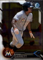 2016 Bowman Chrome Prospects #BCP9 Stone Garrett