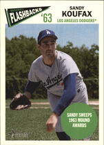 2012 Topps Heritage Baseball Flashbacks #SK Sandy Koufax