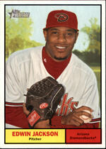 2010 Topps Heritage #205 Edwin Jackson