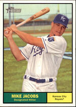 2010 Topps Heritage #199 Mike Jacobs