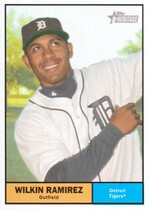 2010 Topps Heritage #285 Wilkin Ramirez