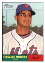 2010 Topps Heritage #291 Fernando Martinez