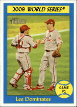 2010 Topps Heritage #306 Lee Dominates