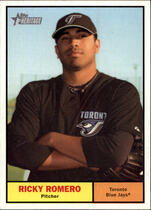 2010 Topps Heritage #343 Ricky Romero