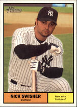 2010 Topps Heritage #345 Nick Swisher