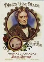 2011 Topps Allen and Ginter Minds that Made the Future #MMF30 Michael Faraday