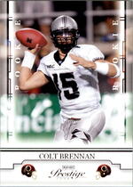 2008 Playoff Prestige #117 Colt Brennan