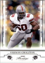 2008 Playoff Prestige #198 Vernon Gholston