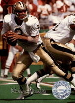 1991 Pro Set Platinum PC #PC1 Bobby Hebert