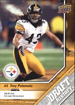 2009 Upper Deck Draft Edition #164 Troy Polamalu