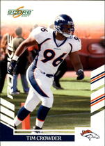 2007 Score Base Set #306 Tim Crowder