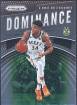 2019 Panini Prizm Dominance #10 Giannis Antetokounmpo