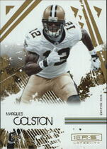 2009 Donruss Rookies & Stars Longevity Base Set #62 Marques Colston