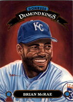 1992 Donruss Diamond Kings #DK16 Brian McRae