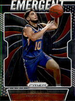 2019 Panini Prizm Emergent #30 Ty Jerome