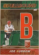 2022 Donruss Elite Spellbound Green #1 Joe Burrow