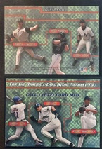 2002 MLB.com Information Card #NNO Derek Jeter|Ichiro|Mike Piazza|Pedro Martinez|Randy Johnson|Sammy Sosa