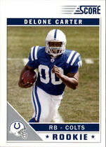 2011 Score Base Set #328 Delone Carter (Field Only)