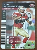 2001 NFL Showdown First and Goal #83 Tai Streets