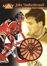 1996 Pinnacle Mint Bronze #26 John Vanbiesbrouck