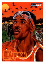 1993 Fleer Base Set #235 Hakeem Olajuwon