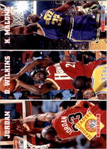 1993 NBA Hoops Hoops #283 Michael Jordan|Dominique Wilkins|Karl Malone