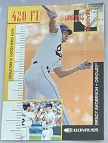 1997 Donruss Longball Leaders #4 Brady Anderson
