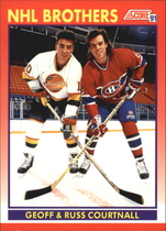 1991 Score Canadian (Bilingual) #270 The Courtnall Broth