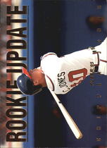 1995 Fleer Update Rookie Update #5 Chipper Jones