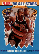 1990 Fleer All Stars #11 Clyde Drexler