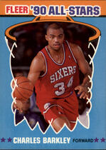 1990 Fleer All Stars #1 Charles Barkley