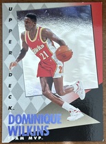 1993 Upper Deck Team MVP #TM1 Dominique Wilkins