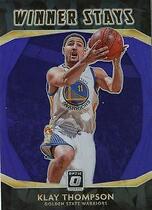 2020 Donruss Optic Winner Stays Purple #7 Klay Thompson