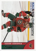 2013 Score Base Set #250 Zenon Konopka