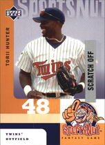 2003 Upper Deck MVP SportsNut Fantasy Game #SN28 Torii Hunter