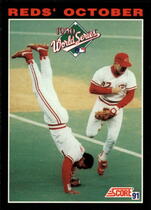 1991 Score Base Set #795 Reds October