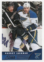 2013 Score Base Set #444 Barret Jackman
