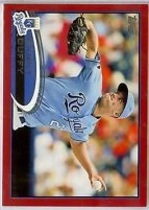 2012 Topps Target Red Border Series 1 #194 Danny Duffy
