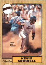 1987 O-Pee-Chee OPC Base Set #307 Kevin Mitchell