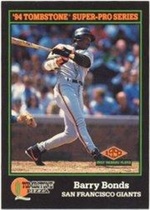 1994 Score Tombstone Pizza #3 Barry Bonds