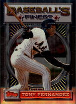 1993 Finest Base Set #36 Tony Fernandez