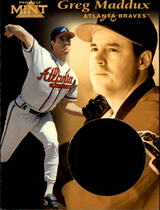 1997 Pinnacle Mint Die Cuts #11 Greg Maddux