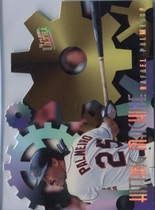 1996 Ultra Hitting Machines #6 Rafael Palmeiro