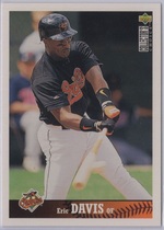 1997 Upper Deck Collectors Choice Teams Baltimore Orioles #BO13 Eric Davis