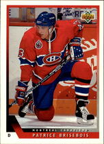 1993 Upper Deck Base Set #318 Patrice Brisebois